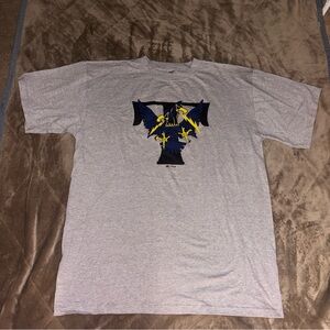 Vintage Majestic Trenton Thunder Tshirt Grey Size XL NWOT